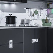 Creative 3 - digit Cabinet Door Lock Firm Protect Code Lock Antirust ABS and Stainless Steel Baby Safety Locks Cupboard - Lacatang Shop