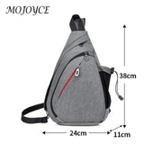 Crossbody Bag Oxford Shoulder Bags Large Capacity Multifunctional Multi - pockets Anti Theft Casual Fashion for Sports Training - Lacatang Shop