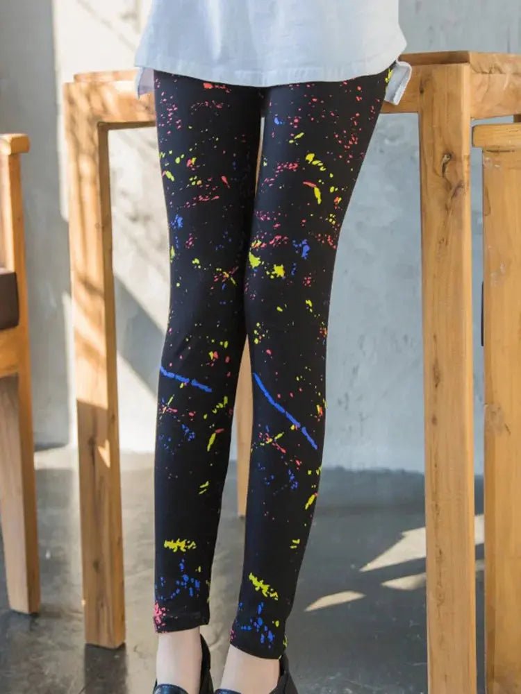 CUHAKCI Printing Women Leggings Gym Sportswear Female Ankle Length Floral Pencil Pants Fitness Leggins Strech Legging - Lacatang Shop