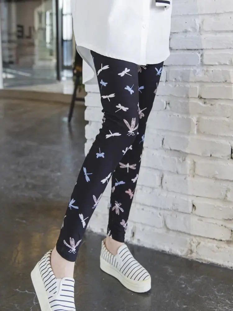 CUHAKCI Printing Women Leggings Gym Sportswear Female Ankle Length Floral Pencil Pants Fitness Leggins Strech Legging - Lacatang Shop