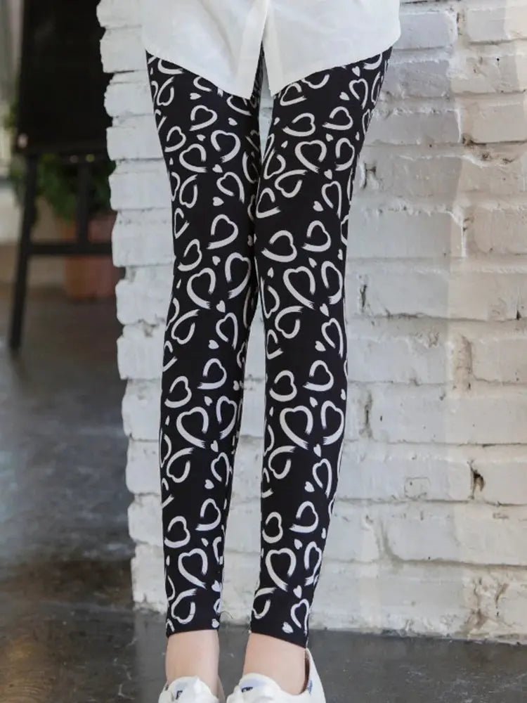 CUHAKCI Printing Women Leggings Gym Sportswear Female Ankle Length Floral Pencil Pants Fitness Leggins Strech Legging - Lacatang Shop