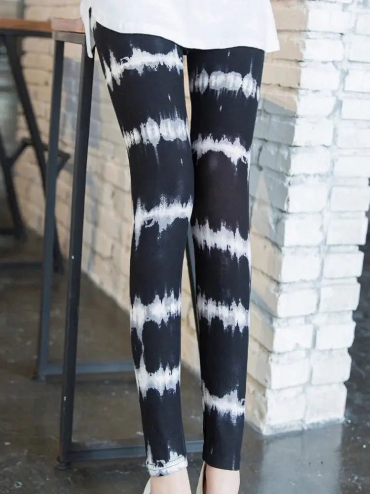 CUHAKCI Printing Women Leggings Gym Sportswear Female Ankle Length Floral Pencil Pants Fitness Leggins Strech Legging - Lacatang Shop