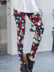 CUHAKCI Printing Women Leggings Gym Sportswear Female Ankle Length Floral Pencil Pants Fitness Leggins Strech Legging - Lacatang Shop