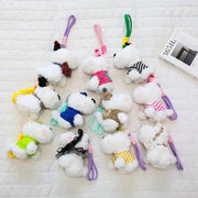 Cute Kawaii Plush Puppy Doll Toys Keychian Cartoon Bag Pendant Charms - Lacatang Shop