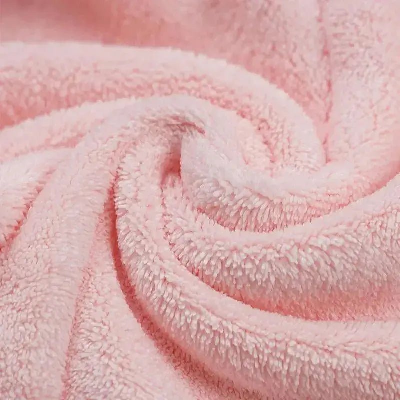 Cute Kuromi Anime Hair Drying Cap – Plush Water Absorbent Wrap Towel for Girls, Perfect Gift Idea - Lacatang Shop