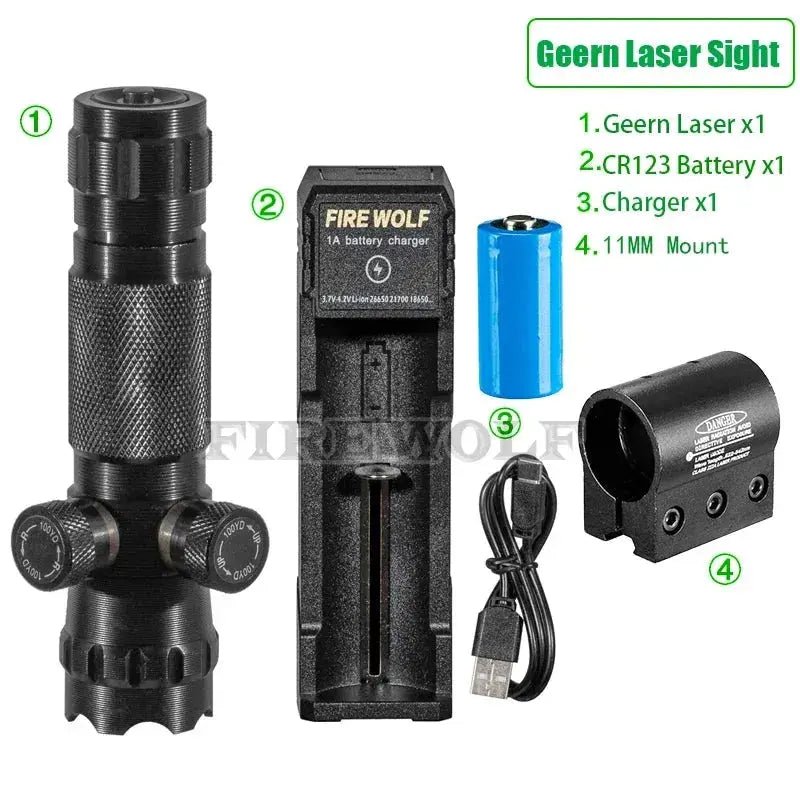 CX Laser Pointer Pen Green Laser Can Be Adjusted Up Down Left Right Infrared Set Sight Calibrator Hand - adjusted Laser Pointer - Lacatang Shop