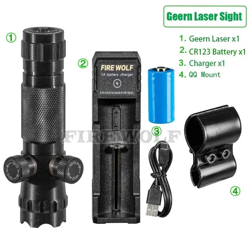 CX Laser Pointer Pen Green Laser Can Be Adjusted Up Down Left Right Infrared Set Sight Calibrator Hand - adjusted Laser Pointer - Lacatang Shop