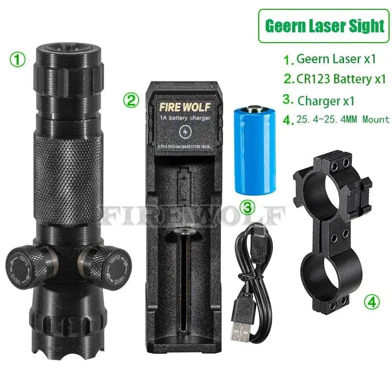 CX Laser Pointer Pen Green Laser Can Be Adjusted Up Down Left Right Infrared Set Sight Calibrator Hand - adjusted Laser Pointer - Lacatang Shop