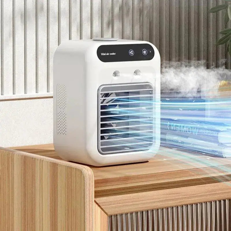 Portable Air Conditioner and Water Cooling Fan for Rooms, Offices, and Cars
