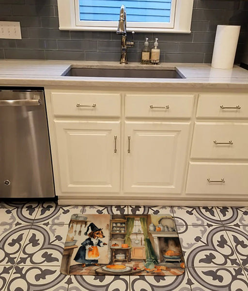 Dachshund Pumpkin Kitchen Mat - Lacatang Shop