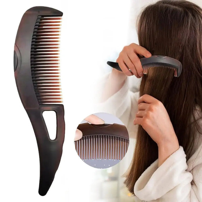 Dandruff Removal Scalp Hair Combs Hair Dressing Comb Self - Cleaning Anti - Static Massage brushes Hair Salon styling tools - Lacatang Shop