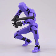 Multi-Jointed Movable Shapeshift Robot 2.0 3D Printed Mannequin Dummy 13 Action Figures Toys Kids Adults Parent-children Games Lacatang Shop