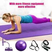 Deluxe Yoga Fitness 5 Pcs Exercise Set