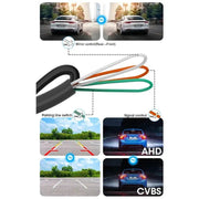Develuck HD 1080P 170° Fisheye Night Vision Car Rear View Camera - Waterproof AHD CVBS Universal Reverse Lens - Lacatang Shop