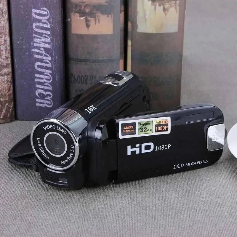 Digital Video Camera Full HD 1080P 16X Zoom Camcorder DV Camera (Black) - Lacatang Shop