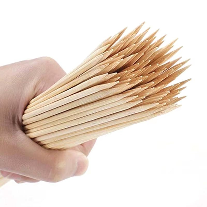Disposable Bamboo BBQ Skewers - 30/50 Pack - Lacatang Shop