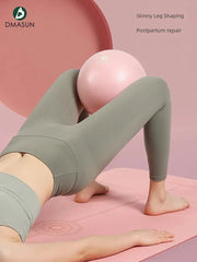 Dmasun Mini Yoga Ball Pilates Ball Shaping Bee Waist Hip Fitness Gymnastics Exercise Balance Ball - Lacatang Shop