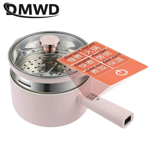 DMWD 1.8/2.5L Electric Rice Cooker & Mini Hot Pot