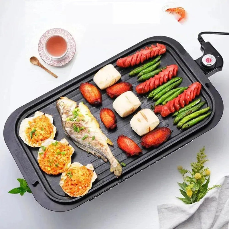 DMWD 220V Double Layers Multi - purpose Carbon Electric Grill Smokeless - Lacatang Shop