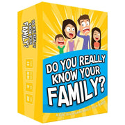 Do You Really Know Your Family? Fun Family Game for Kids, Teens and Adults - Lacatang Shop