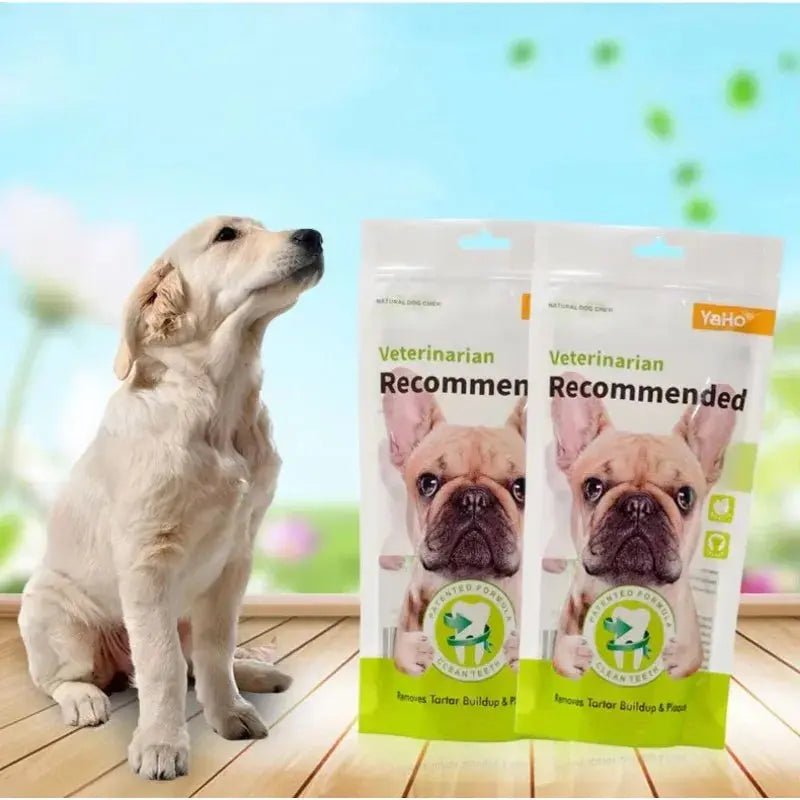 Dog Teeth Grinding Rod Toothbrush Shape Big Bone Chewing Oral Hygiene Snacks Large Dog Training Pet Supplies Toy Accessories - Lacatang Shop