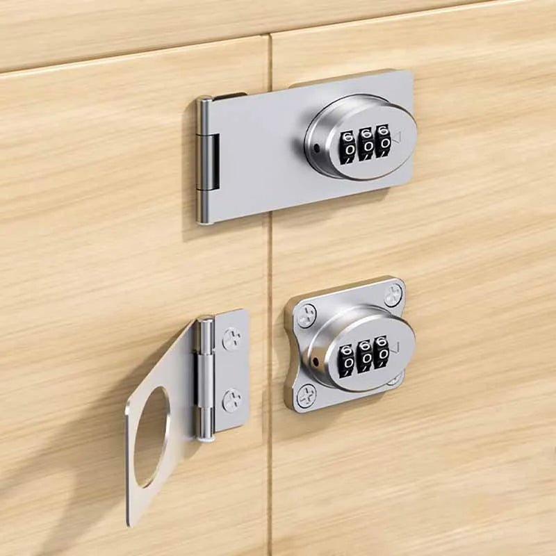 Drawer Combination Lock Home Multifunctional Child Safety Protection Lock for Drawer Cabinets Mechanical Password Locks - Lacatang Shop