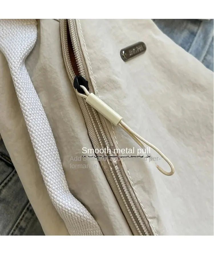 Droplet Shaped Nylon Waterproof Unisex Chest Bag Women Sport Phone Crossbody Bag Men Cycling Portable Versatile Shoulder Bag - Lacatang Shop