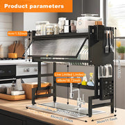 Dustproof Kitchen Organizer Rack & Dish Draining Cabinet - Lacatang Shop