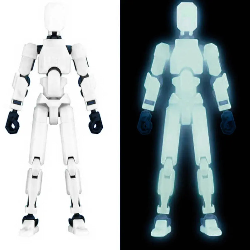 Multi-Jointed Movable Shapeshift Robot 2.0 3D Printed Mannequin Dummy 13 Action Figures Toys Kids Adults Parent-children Games Lacatang Shop