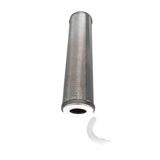 Stainless Steel Filter Cartridge for 20" Filter Housing for Whole House Water Purification - Cleanable Wire Mesh 1μm/5μm/40μm