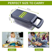 12 in 1 Manual Vegetable Chopper Kitchen Gadgets Food Chopper Onion Cutter Vegetable Slicer 

Efficiently Chop Veggies with our All-in-One Kitchen Chopper - Multipurpose Gadget Slices, Dices, and Chops like a Pro! 
  Aliexpress Lacatang Shop 