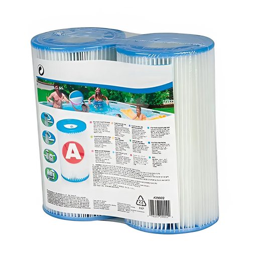 Type A or Type C Pool Water Filter Cartridges - Replacement Filter Cartridge for Swimming Pool Maintenance