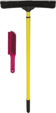 Professional title: " Original Indoor Pet Hair Rubber Broom and Pet Hair Remover Lint Brush Set" Indoor Pet Hair Rubber Broom & Lint Brush Set for Easy Cleaning  AliExpress Lacatang Shop 