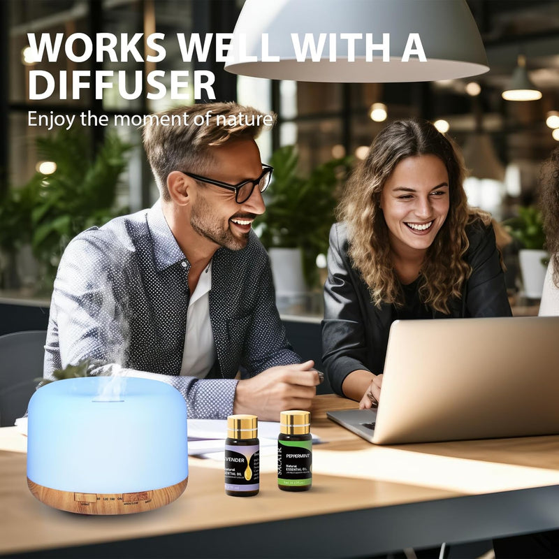 Essential Oil Set - Natural Essential Oils - Essential Oils Gift Set for Massage,Diffuser, Home Care, DIY Candle and Soap Making(25 * 5ML)