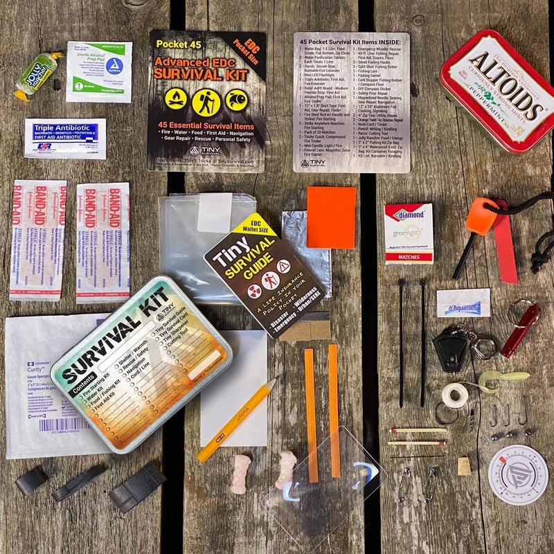 EDC Survival Bundle: Kit, Guide & Tin - Lacatang Shop