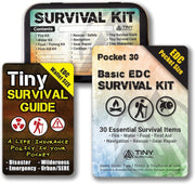 EDC Survival Bundle: Kit, Guide & Tin - Lacatang Shop
