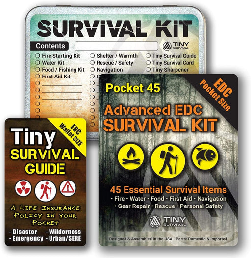 EDC Survival Bundle: Kit, Guide & Tin - Lacatang Shop