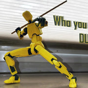 Multi-Jointed Movable Shapeshift Robot 2.0 3D Printed Mannequin Dummy 13 Action Figures Toys Kids Adults Parent-children Games Lacatang Shop