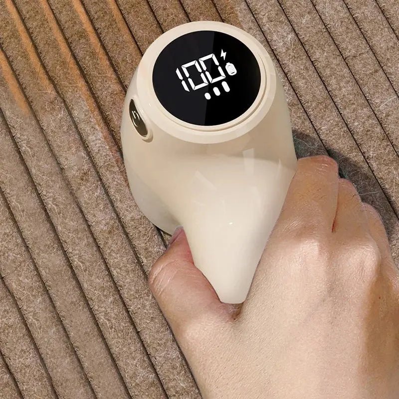 Electric Clothing Remover USB Charging Portable Lint Remover LED Display Clothes Pet Hair Remover Household Machine - Lacatang Shop