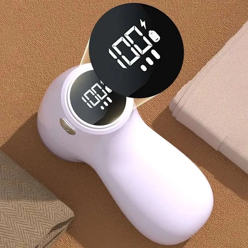 Electric Clothing Remover USB Charging Portable Lint Remover LED Display Clothes Pet Hair Remover Household Machine - Lacatang Shop