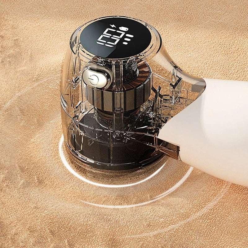 Electric Clothing Remover USB Charging Portable Lint Remover LED Display Clothes Pet Hair Remover Household Machine - Lacatang Shop