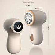 Electric Hairball Trimmer 6 Blades Smart LED Digital Display USB Charging Sweater Lint Remover Home Portable Fast Ball Remover - Lacatang Shop