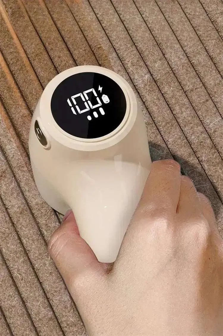 Electric Hairball Trimmer 6 Blades Smart LED Digital Display USB Charging Sweater Lint Remover Home Portable Fast Ball Remover - Lacatang Shop