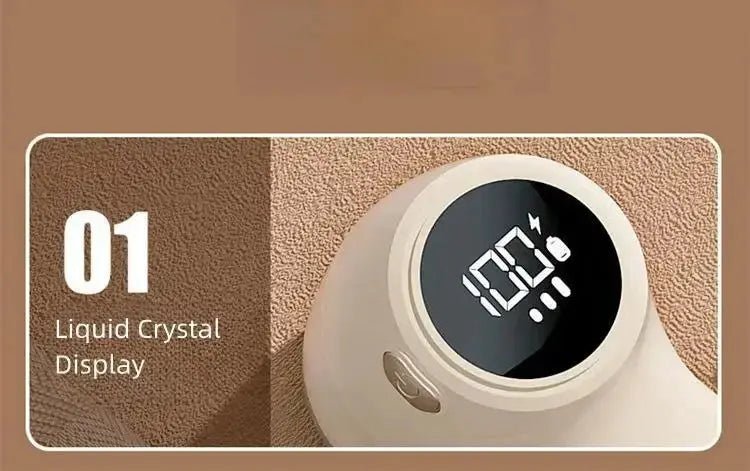 Electric Hairball Trimmer 6 Blades Smart LED Digital Display USB Charging Sweater Lint Remover Home Portable Fast Ball Remover - Lacatang Shop