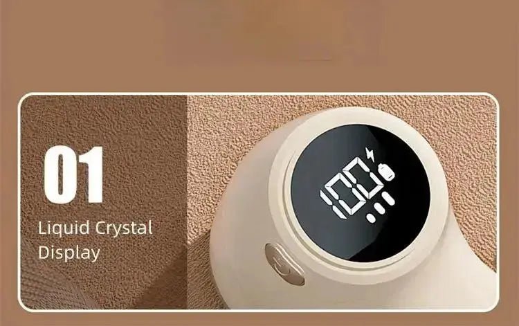 Electric Hairball Trimmer 6 Blades Smart LED Digital Display USB Charging Sweater Lint Remover Home Portable Fast Ball Remover - Lacatang Shop