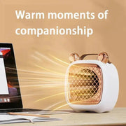 Electric Heater Mini Portable Intelligent Air Heater Reduced Wind Noise Home Heating Warmer Fan Intelligent Constant Temperature - Lacatang Shop