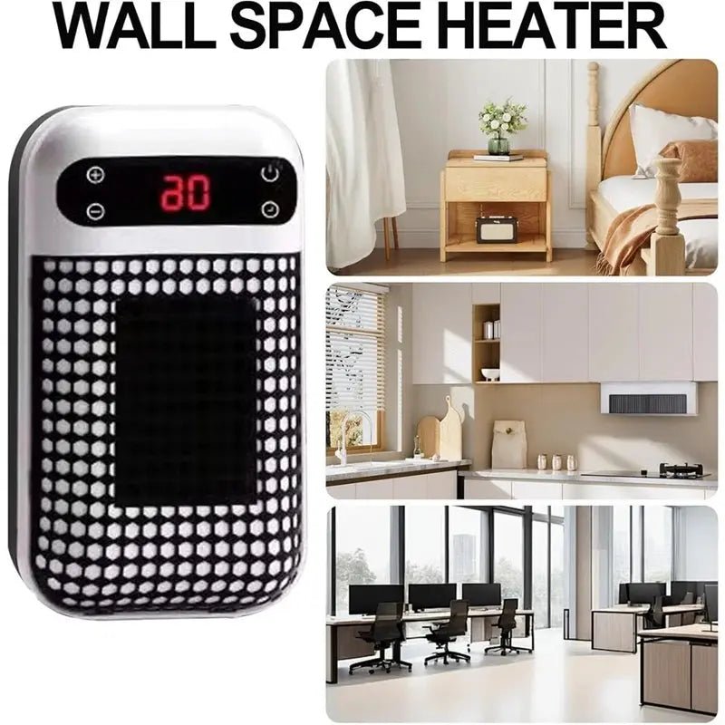 Electric Heaters Indoor Electric Space Heaters For Winter Home Heater With LED Display US Plug - A - Lacatang Shop