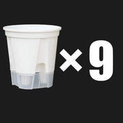 Elegant Self - Watering Resin Flower Pots for Succulents and Hydroponics - Modern Design for Indoor & Outdoor Use - Lacatang Shop