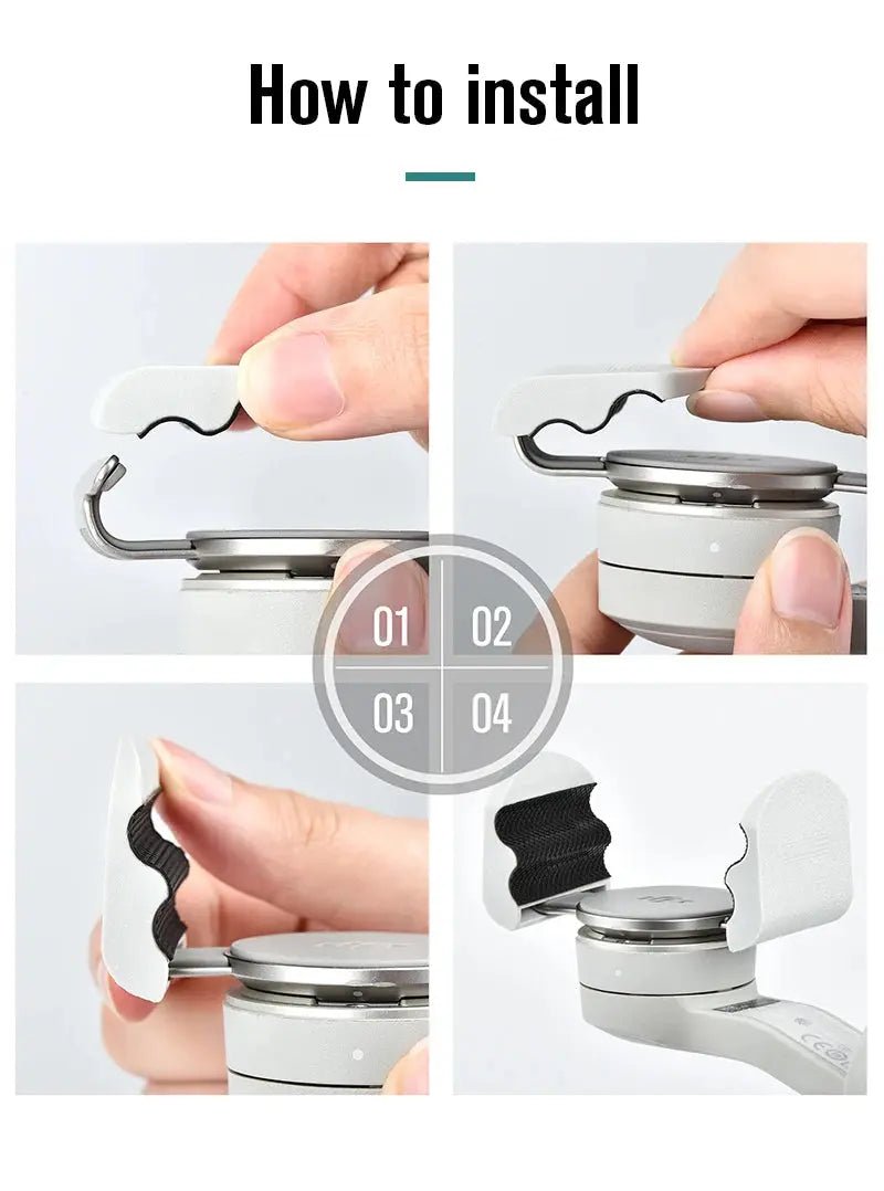 Extended Phone Clamp Holders for DJI OM 5 OSMO Mobile 5 Handheld Stabilizer OM4 SE Extension Buckle Phone Clip OM5 Accessories - Lacatang Shop