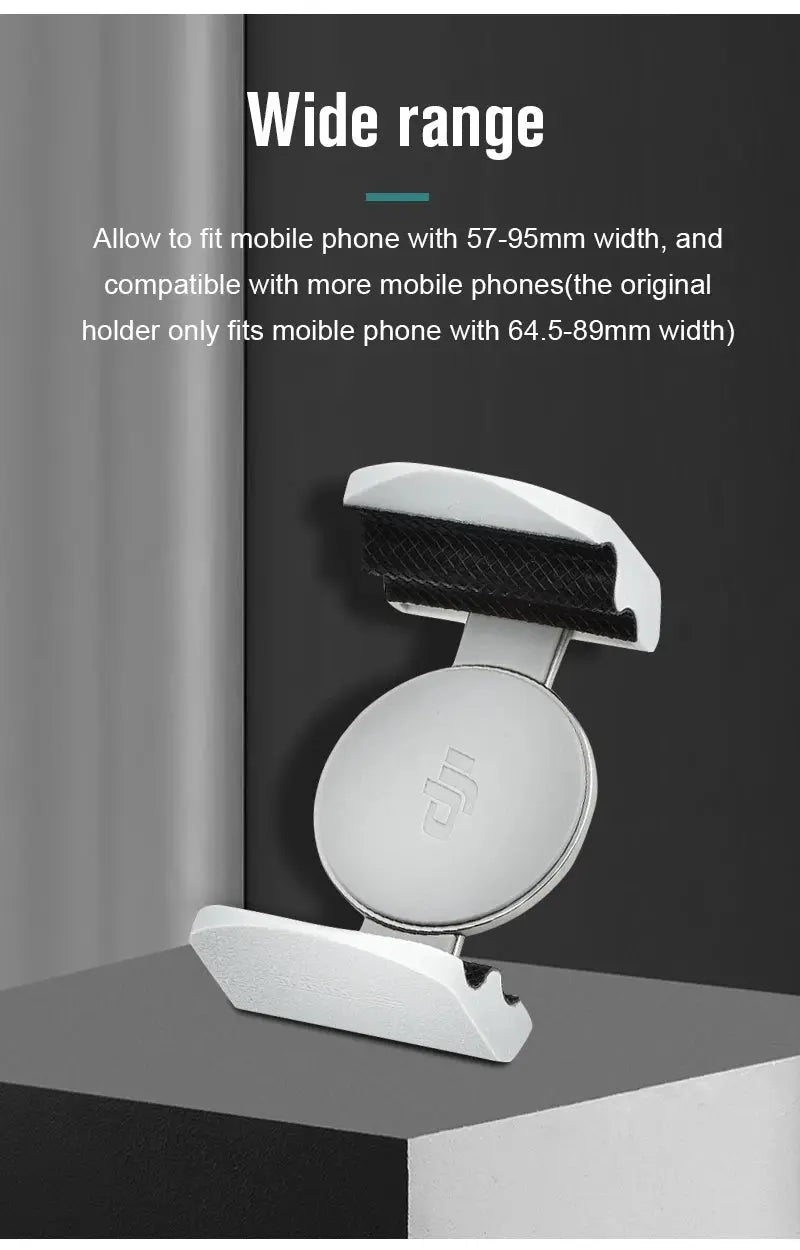 Extended Phone Clamp Holders for DJI OM 5 OSMO Mobile 5 Handheld Stabilizer OM4 SE Extension Buckle Phone Clip OM5 Accessories - Lacatang Shop